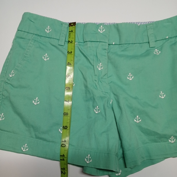Cambridge Dry Goods Anchor Print Shorts Women’s Size 2 - Picture 6 of 8
